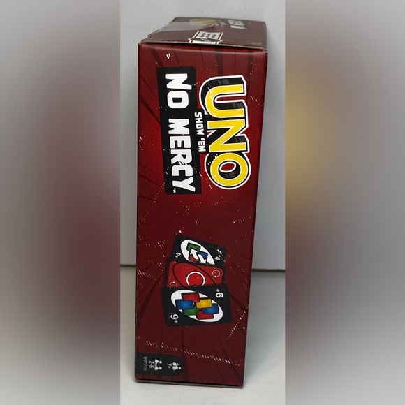 UNO Show’em NO MERCY Card Game Sealed NEW - Picture 2 of 4